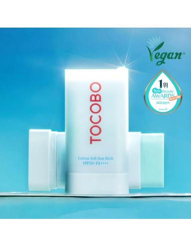 TOCOBO Cotton Soft Sun Stick SPF 50+ PA++++ - Protector Solar
