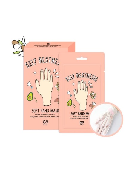 G9 SKIN SELF AESTHETIC Soft Hand Mask - Mascarillas Manos 5 Sobres