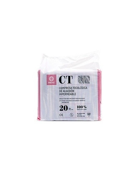 INDAS MATERNITY Compresa Tocológica de Algodón Impermeable