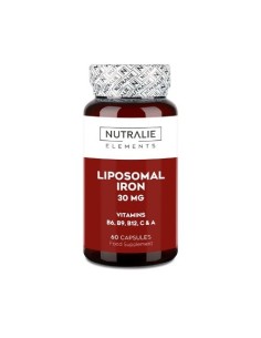 NUTRALIE Liposomal Iron 30 mg 60 cápsulas - Hierro NUTRALIE Liposomal Iron 30 mg 60 cápsulas - Hierro