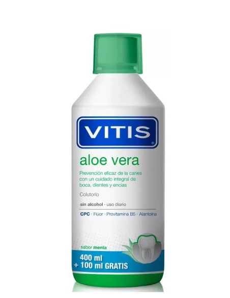 VITIS ALOE VERA Colutorio 400 ml + 100 ml REGALO