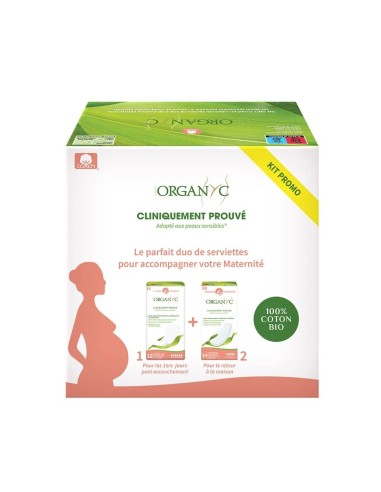 ORGANYC Pack Dual Care Compresa Post-Parto