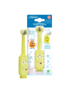 Dr Bronw's cepillo dental infantil 0-3 años color rosa 2