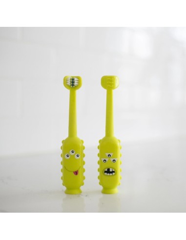 Dr Bronw's cepillo dental infantil 0-3 años color rosa