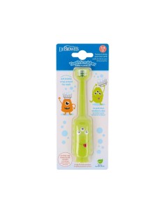DR BROWN'S Cepillo Dental Infantil Triple Cara Monstruo - Verde Fósforo