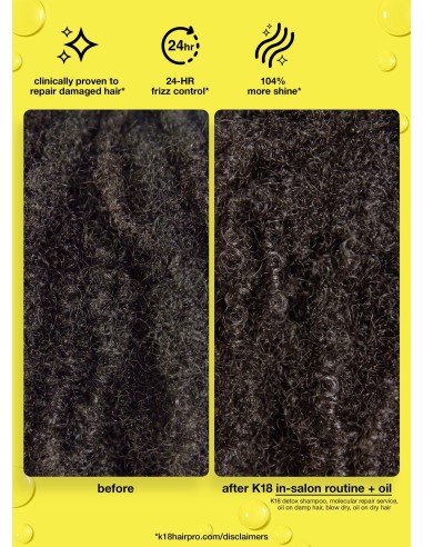 K18 Molecular Repair Hair Oil 30 ml - Aceite Reparador