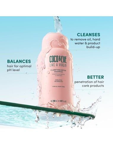 COCO & EVE LIKE A VIRGIN Clarifying Detox Shampoo - Champú Detox Clarificante