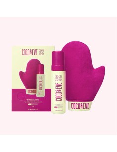 COCO & EVE SUNNY HONEY Ultimate Glow Kit ( Medium ) - Espuma Autobronceadora de Bali + Guante Aplicador