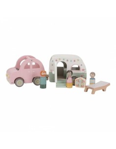 LITTLE DUTCH Set Coche y Caravana