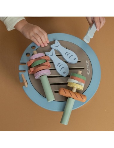 little dutch juego de té rosa