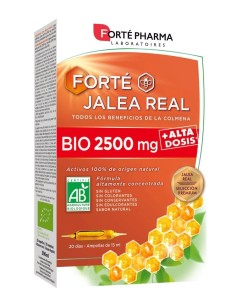 FORTÉ Jalea Real Bio 2500 mg 20 ampollas bebibles