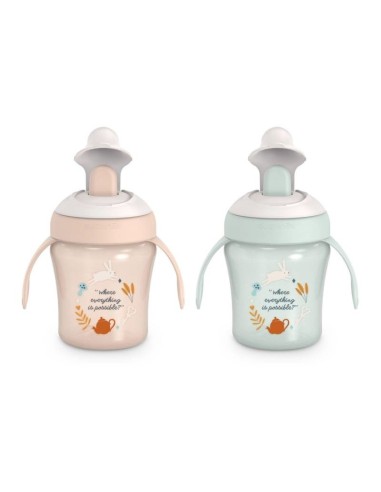 SUAVINEX Taza de Aprendizaje 200 ml - Baby Blue