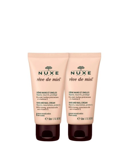 Nuxe reve de miel creme mains et ongles 2 x 50 ml