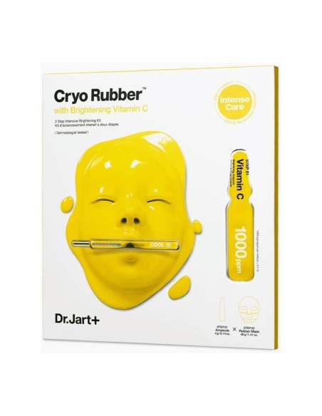 DR JART CRYO RUBBER Brightening Mask - Mascarilla Facial Iluminadora