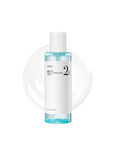 ANUA BHA 2% Gentle Exfoliating Toner - Tónico Exfoliante Suave