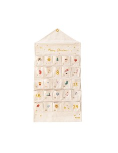 MONNËKA Calendario de Adviento Bordado
