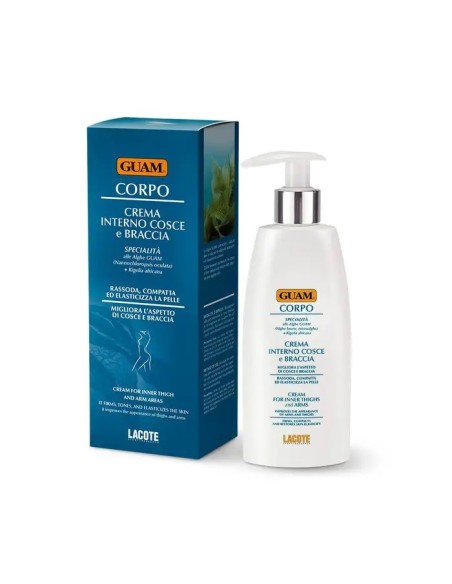 GUAM Corpo Crema Interno Cosce e Braccia - Crema Reafirmante Muslos Internos y Brazos 200 ml