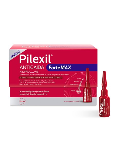 PILEXIL FORTEMAX 20 Ampollas Anticaída