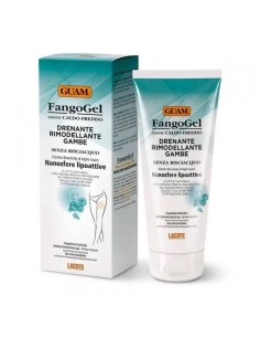 GUAM Fangogel Drenante Rimodellante Gambe Azione Caldo Freddo  -  Fangogel Drenante Piernas Acción Frío Calor 200 ml