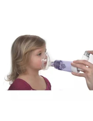 PHILIPS RESPIRONICS LiteTouch Máscara de Cámara Inhaladora con Válvula (VHC) LiteTouch - NUEVA