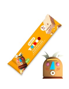 SMILEAT TRIBOO Barquillo Relleno de Crema de Cacao