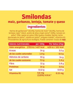 SMILEAT Smilondas de Tomate y Queso 2