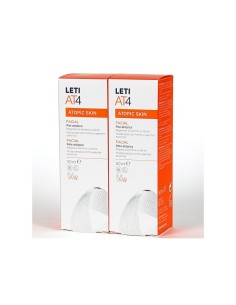 LETI AT4 Atopic Skin DUPLO Crema Facial Multiprotectora 2 x 50 ml 2