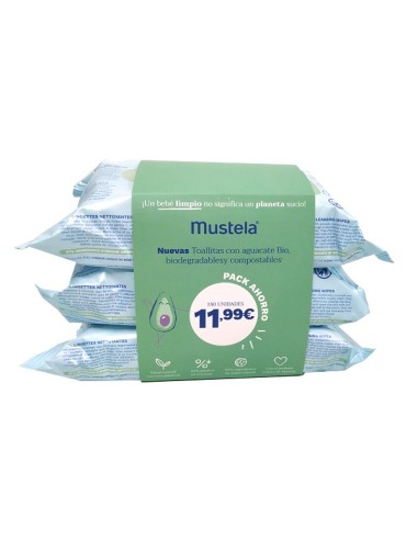 MUSTELA Toallitas Aqua Care Ultrasensitive - PACK