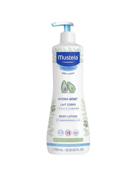 MUSTELA Hydra Bebe Leche Corporal BIO 750 ml