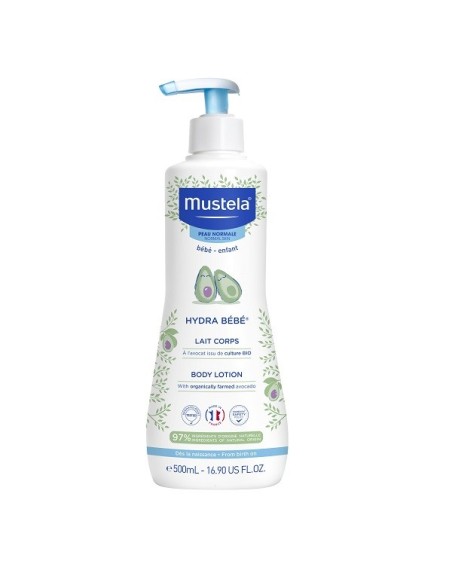 MUSTELA Hydra BÉBE Leche Corporal BIO 500 ml