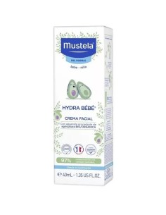 MUSTELA Hydra BÉBE Crema Facial BIO 40 ml