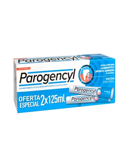 PAROGENCYL ENCÍAS Pasta Dentífrica 125ml + 125ml - DUPLO