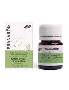 PRANARÔM PERLAS DE ACEITE ESENCIAL Orégano Vulgar BIO 60 minicápsulas  10 ml PRANARÔM PERLAS DE ACEITE ESENCIAL Orégano Vulgar BIO 60 minicápsulas  10 ml