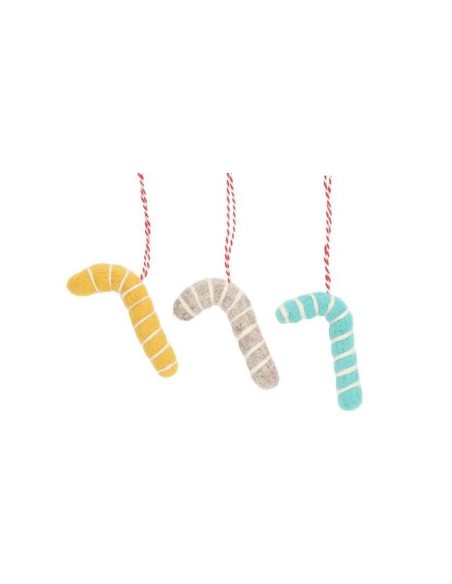 MONNËKA Adorno Árbol de Navidad Bastón Caramelo