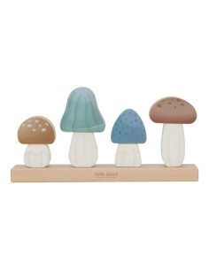 LITTLE DUTCH Setas Encajables Forest Friends