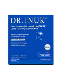 DR. INUK FORTE Tiras Dentales Blanqueadoras 28 unidades