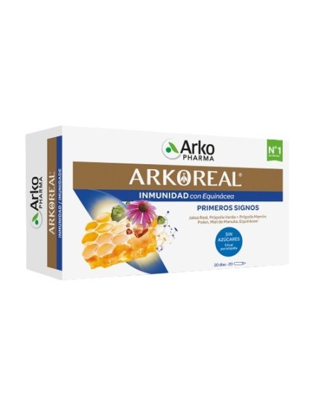 ARKOPHARMA Arkoreal Inmunidad con Equinacea Jalea Real 20 ampollas