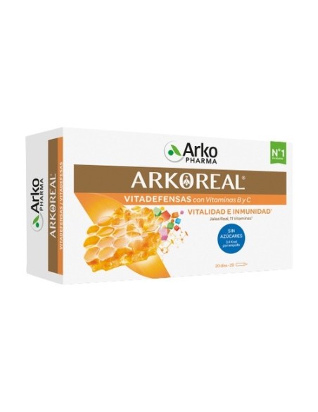 ARKOPHARMA Arkoreal Jalea Real 20 ampollas