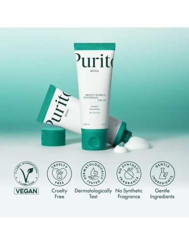 PURITO Mighty Bamboo Panthenol Cream - Crema