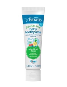 DR BROWN'S Pasta de Dientes Natural Infantil Sabor Mix de Frutas 40 g