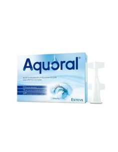 AQUORAL Colirio 20 Monodosis 0,5 ml