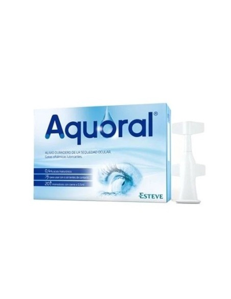 AQUORAL Colirio 20 Monodosis 0,5 ml
