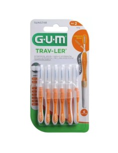 GUM Cepillo Interdental TRAV-LER 0.9 mm 6 unidades