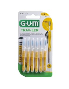 GUM Cepillo Interdental TRAV-LER 1.3 mm 6 unidades