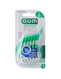 GUM Palillo Interdental Soft-Picks PRO Talla L 30 unidades