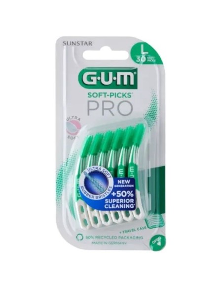GUM Palillo Interdental Soft-Picks PRO Talla L 30 unidades