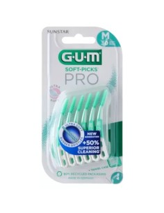 GUM Palillo Interdental Soft-Picks PRO Talla M 30 unidades