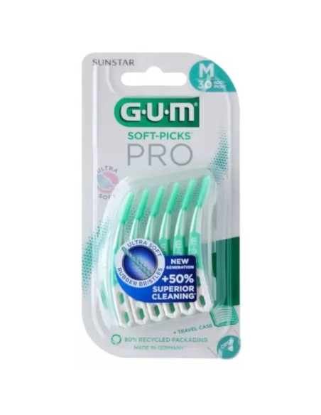GUM Palillo Interdental Soft-Picks PRO Talla M 30 unidades