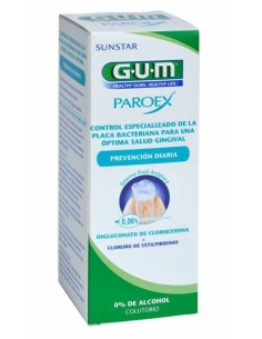 GUM PAROEX Colutorio Clorhexidina 0,06% 500 ml 2