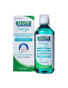 GUM PAROEX Colutorio Clorhexidina 0,06% 500 ml